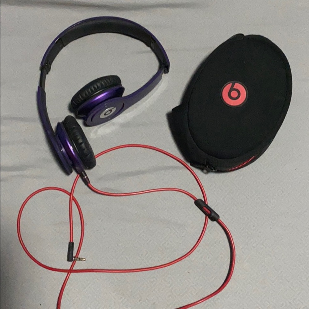 Beats Headphones Purple